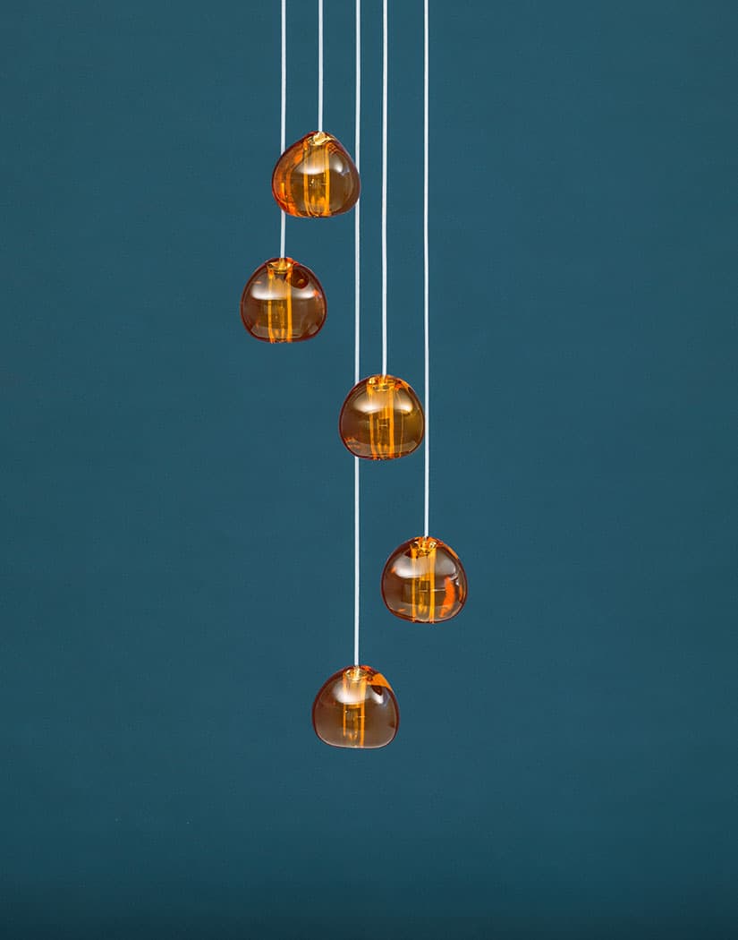 Gevlin Postmodern Luxury Cherry Crystal Pendant Lamp