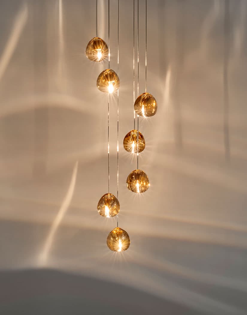 Gevlin Postmodern Luxury Cherry Crystal Pendant Lamp