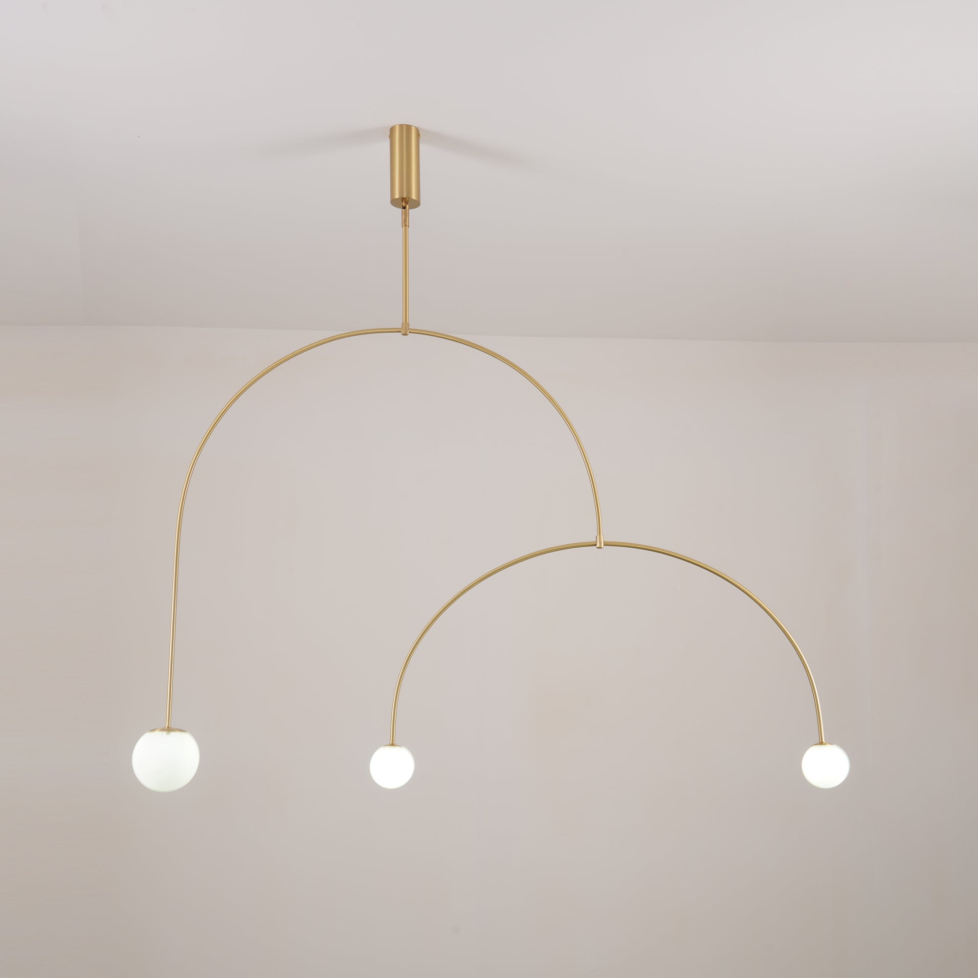 Viraiseon Chandelier Mobile Black Minimalist
