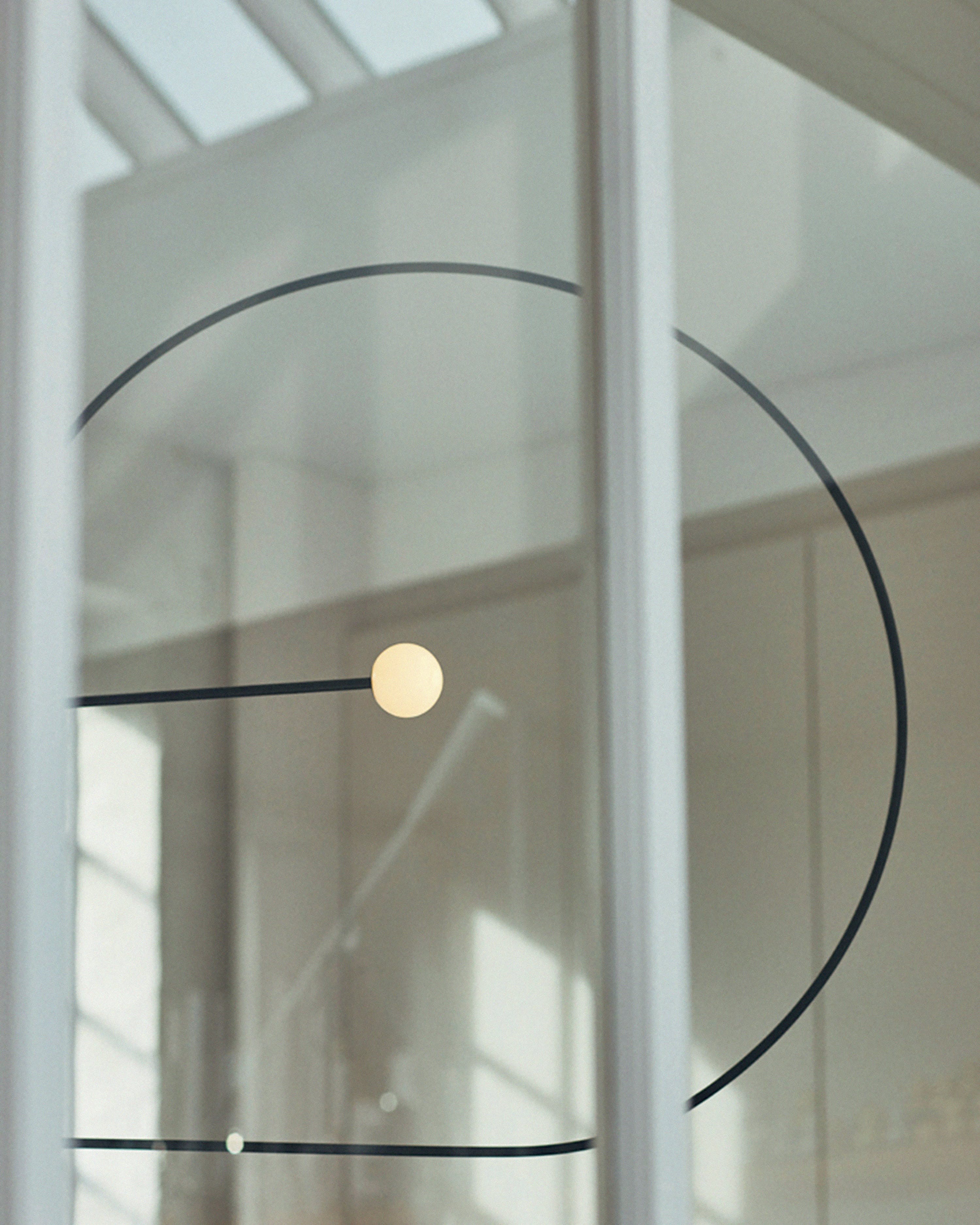 Viraiseon Chandelier Mobile Black Minimalist