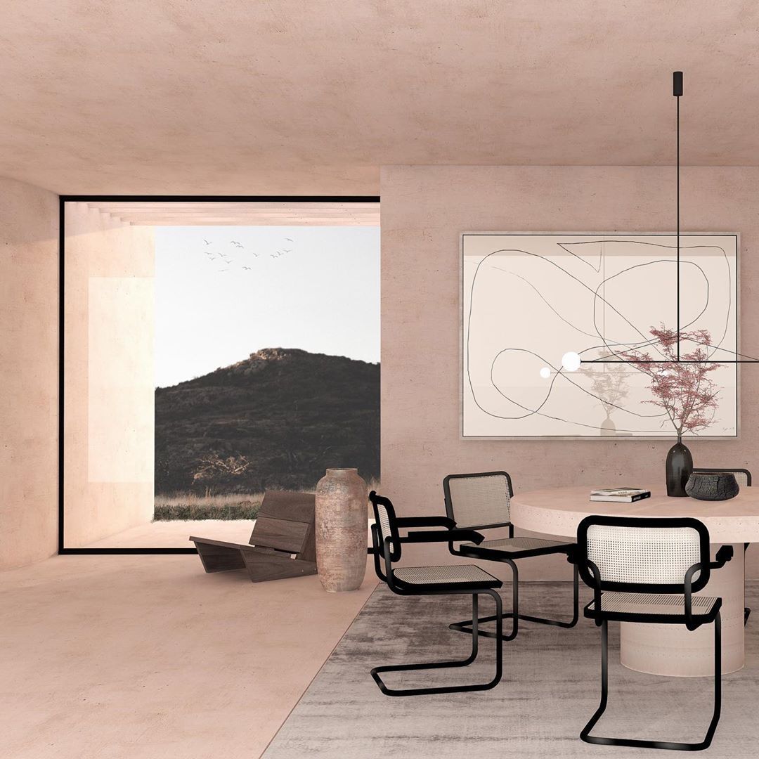 Viraiseon Chandelier Mobile Black Minimalist
