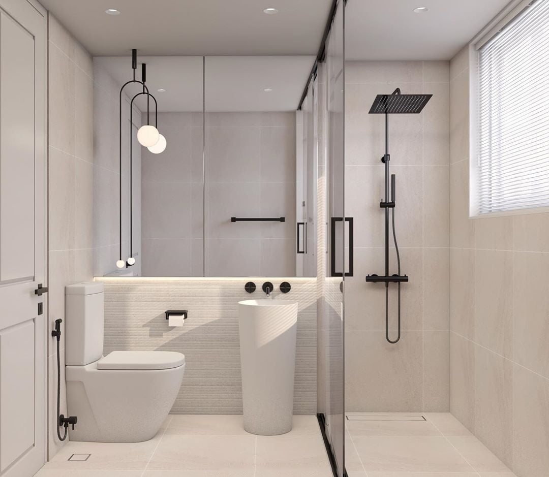 Viraiseon Chandelier Mobile Black Minimalist