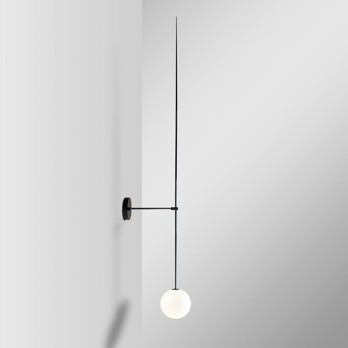 Veluelle Modern Minimalist Mobile Glass Wall Lamp