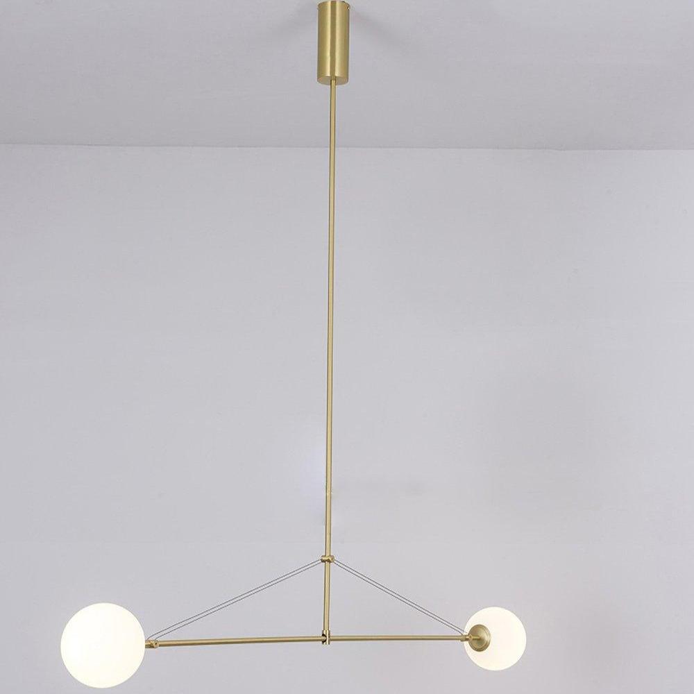 Viraiseon Chandelier Mobile Black Minimalist