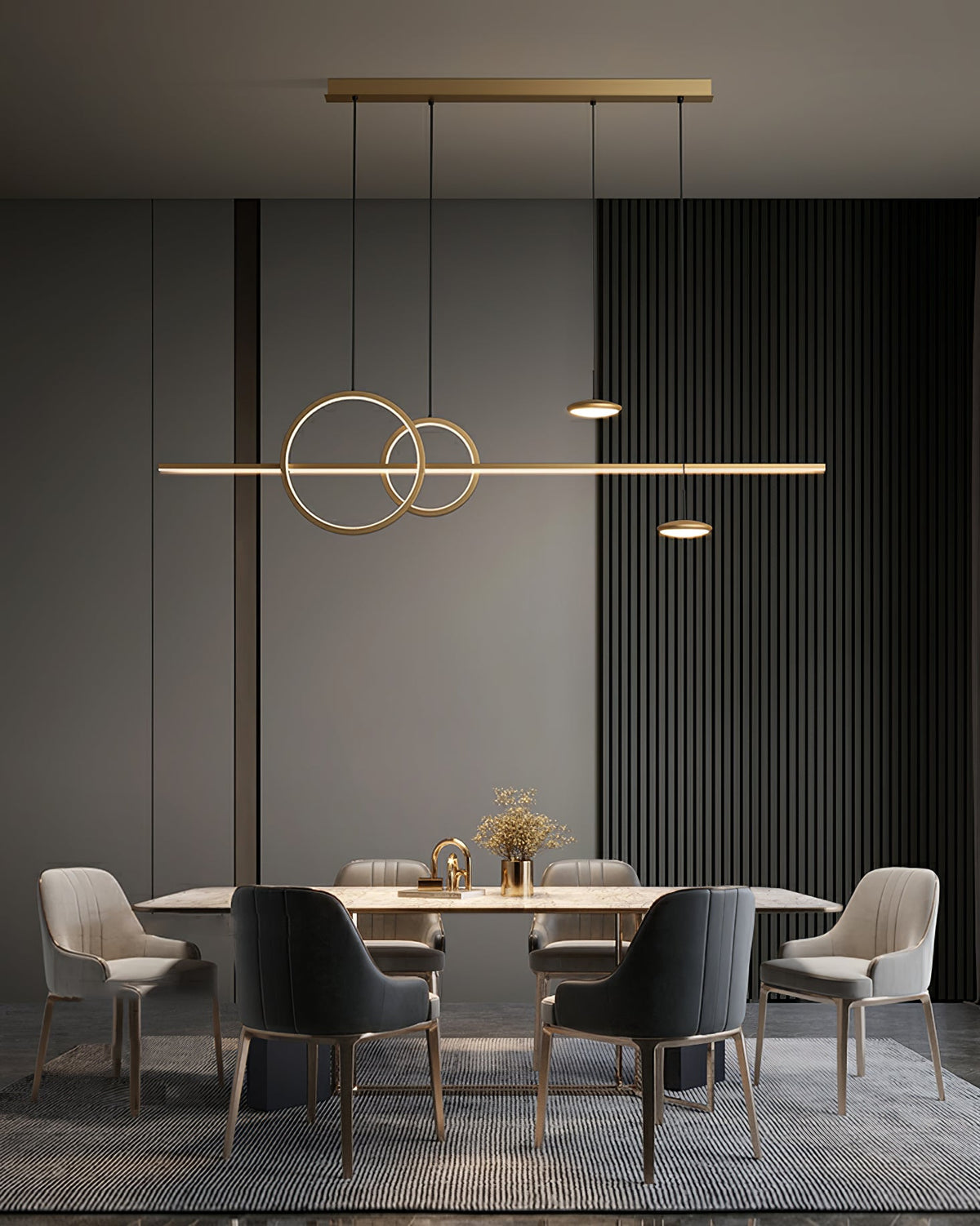 Tildas Pendant Lamp Geometric Ring Minimalist