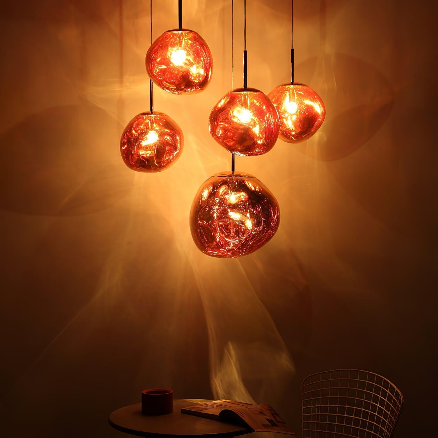 Roseview Travertine Pendant Light