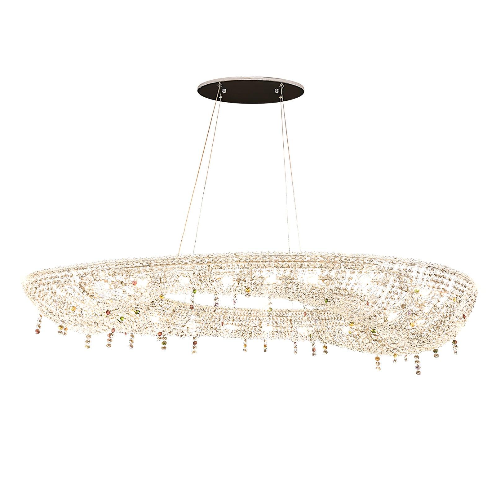 Bior Embellished Crystal Pendant Light