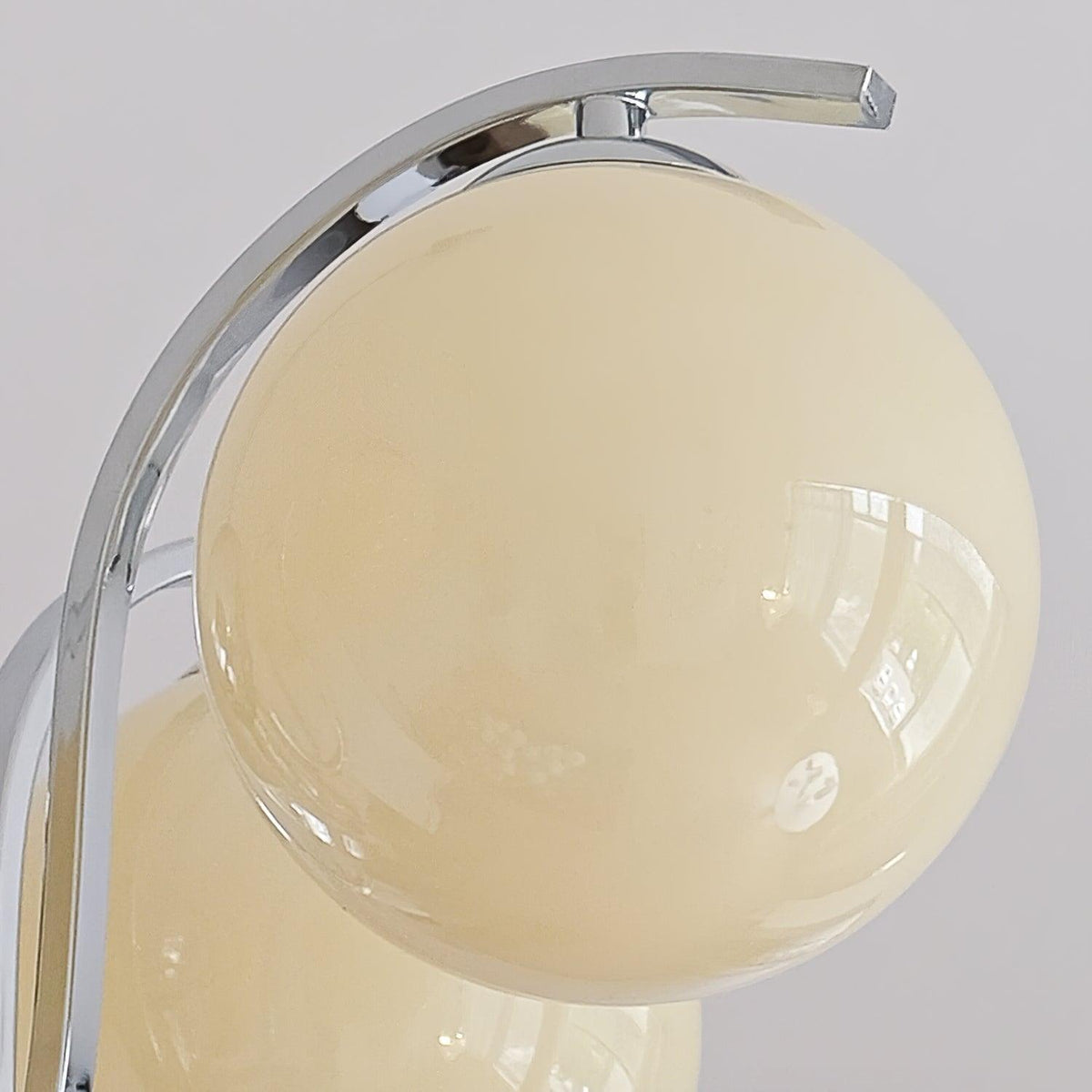 Eiroaria Chandelier Chrome Glass Modo Deco Elegant