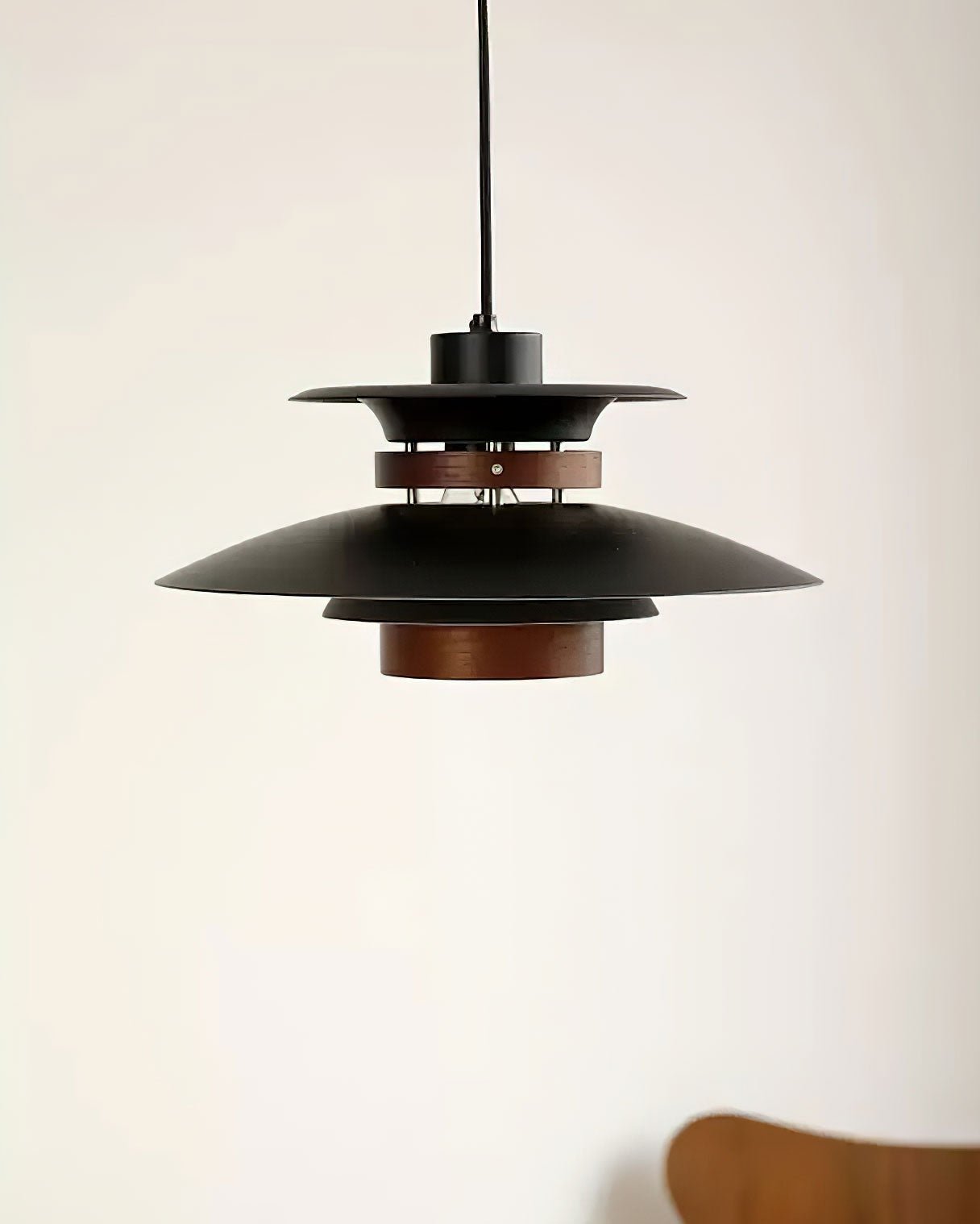 Sylelenne Wood Steel Pendant Lamp