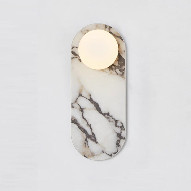 Gideon Scandinavian Marble Wall Light