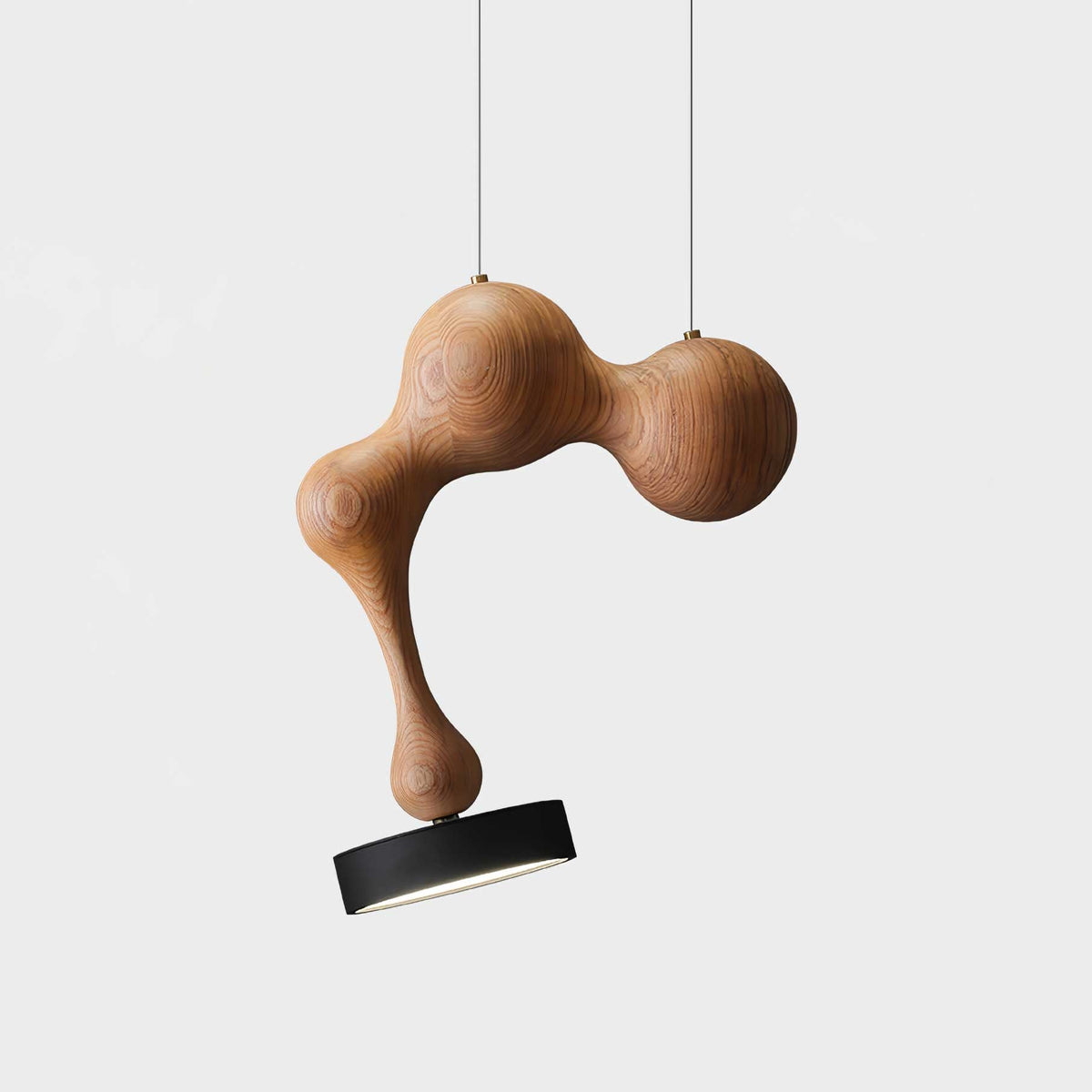 Drovia Rustic Wooden Pendant Light