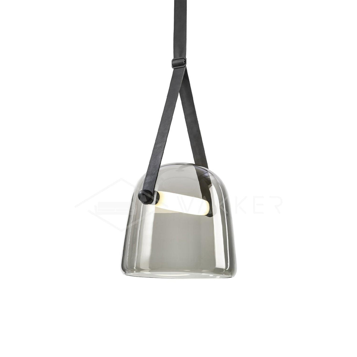 Averisce Leather Industrial Pendant Light