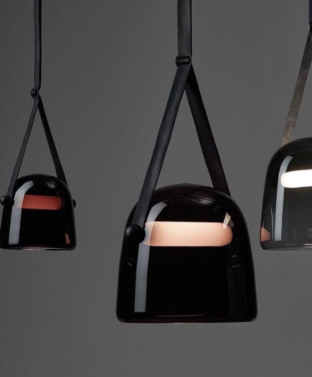 Averisce Leather Industrial Pendant Light
