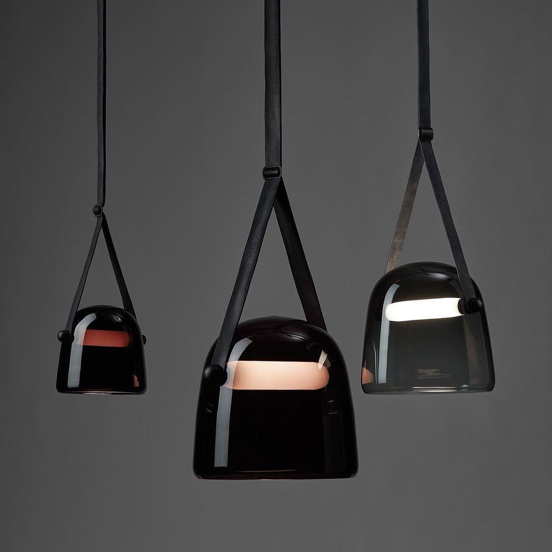 Averisce Leather Industrial Pendant Light