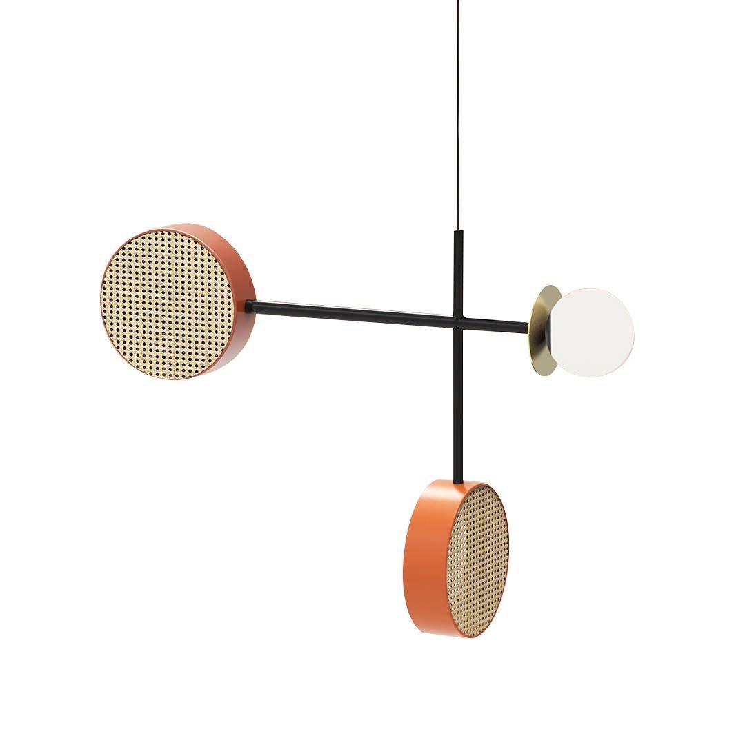 Daxl Vintage Glass Suspension Light