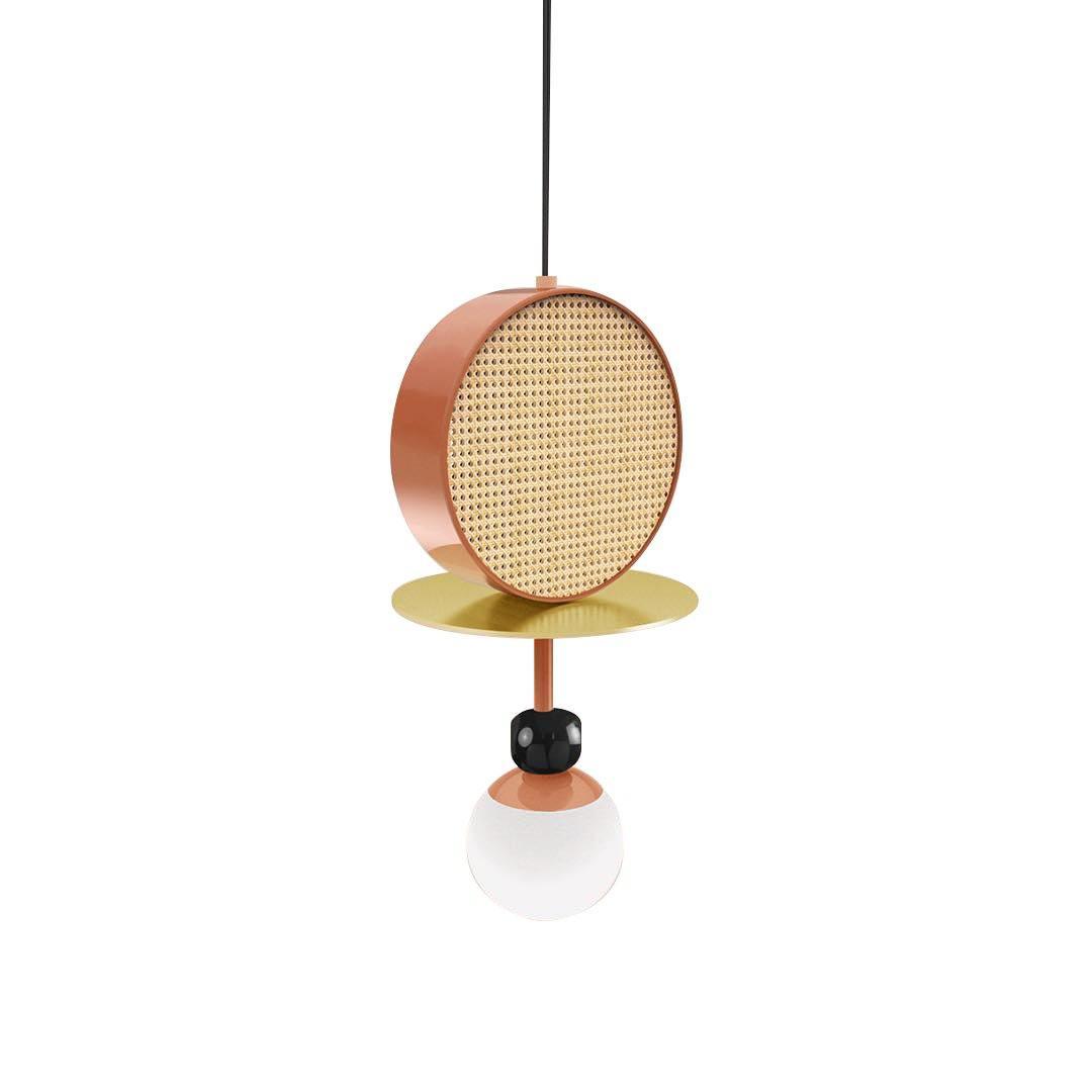 Daxl Vintage Glass Suspension Light