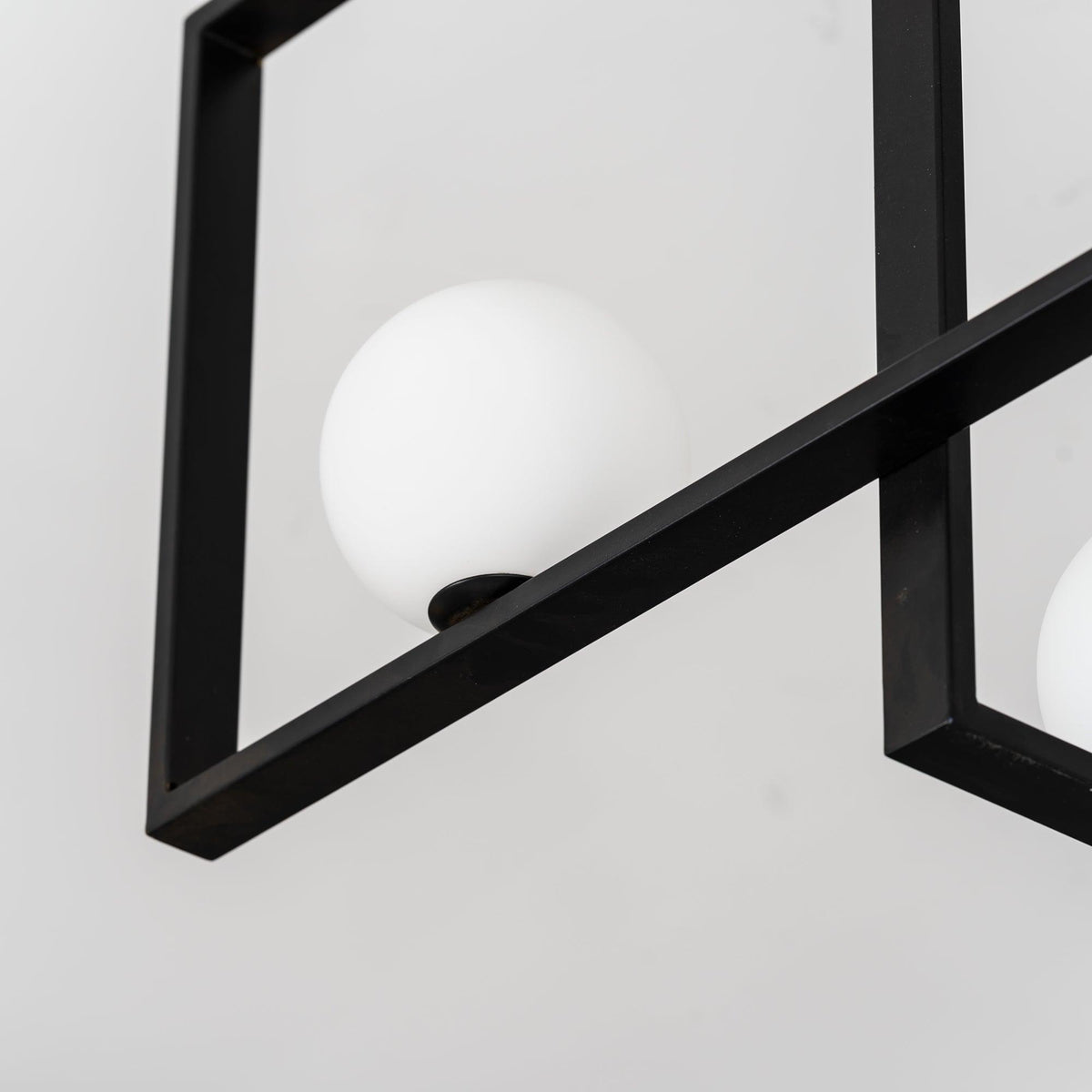 Veliiel Chandelier Mondrian Glass Brass Geometric Modern