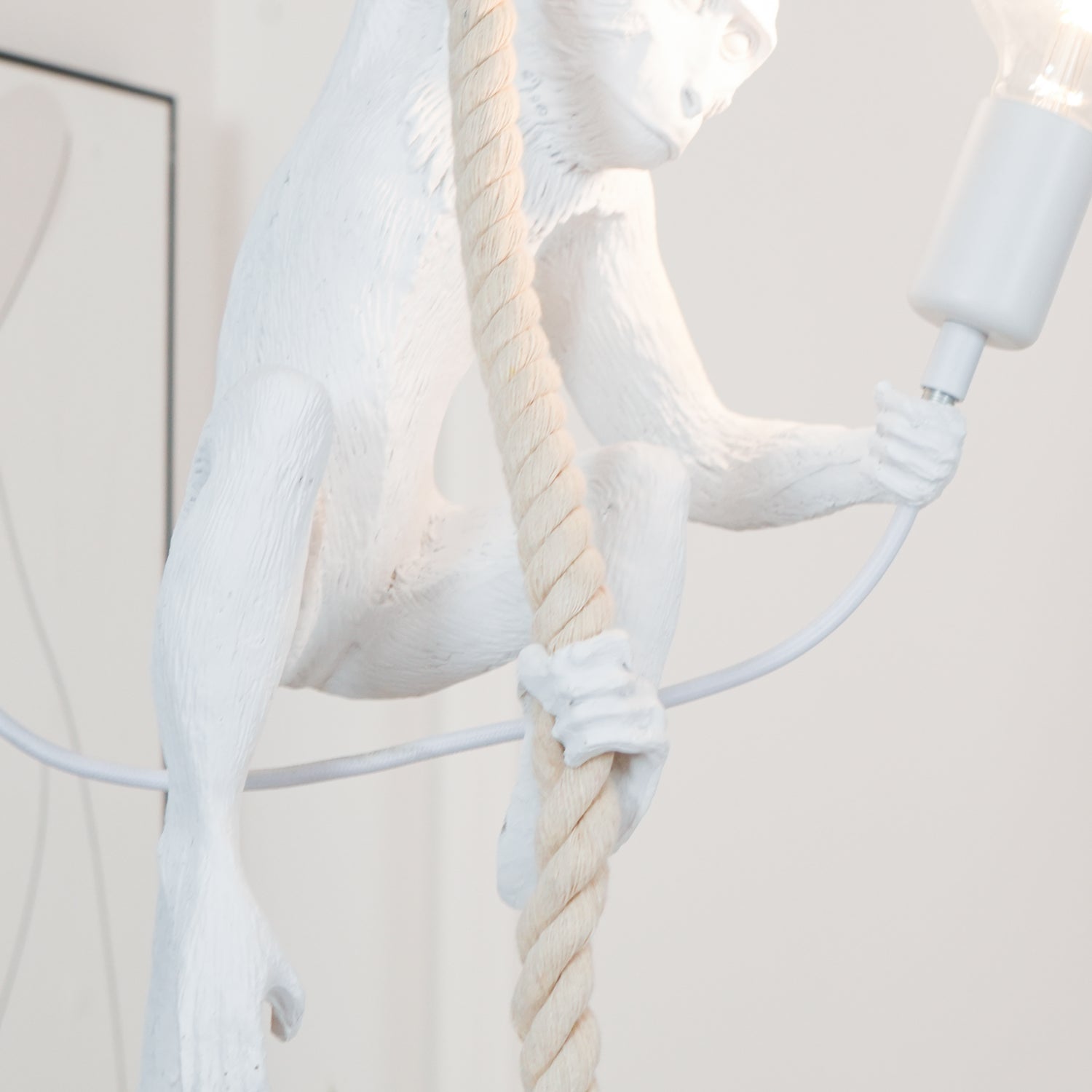 Epiran Resin Rope Artistic Pendant Lamp