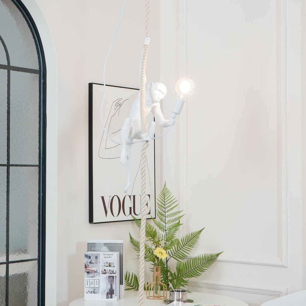 Epiran Resin Rope Artistic Pendant Lamp
