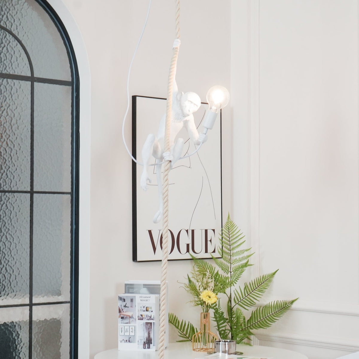 Epiran Resin Rope Artistic Pendant Lamp