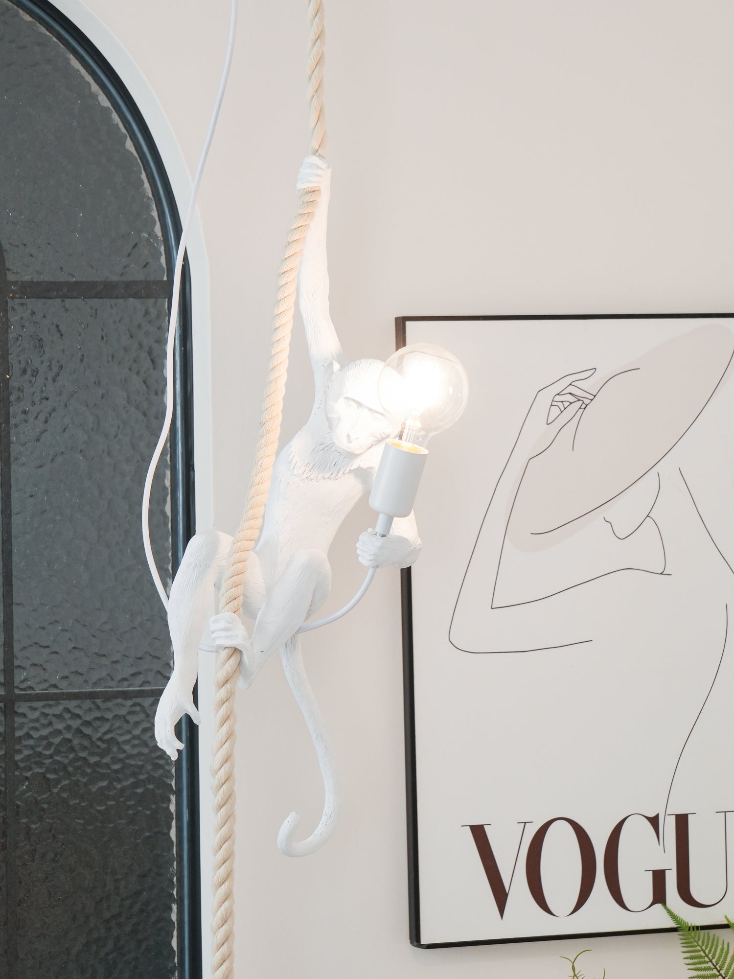 Epiran Resin Rope Artistic Pendant Lamp