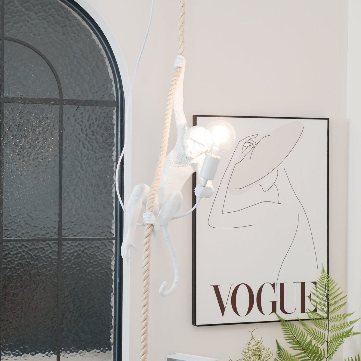 Epiran Resin Rope Artistic Pendant Lamp