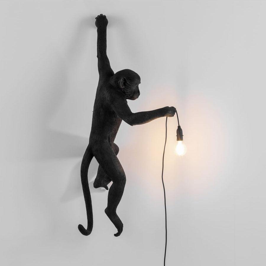 Bnx Art Unique Monkey Resin Wall Lamp