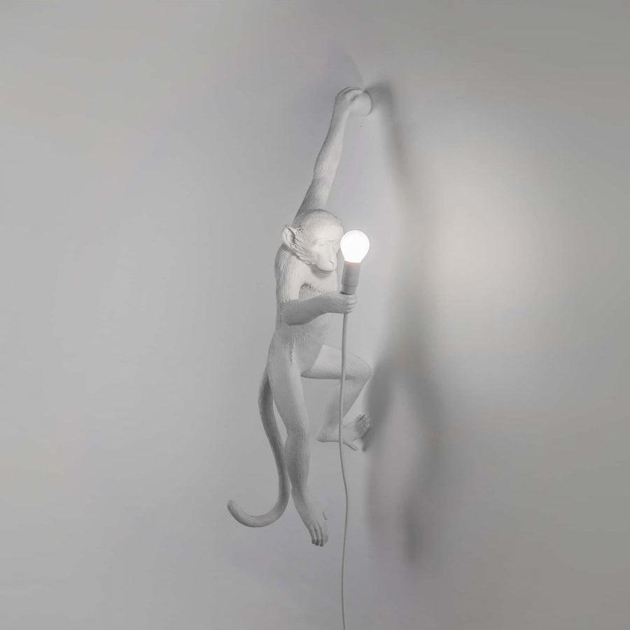 Bnx Art Unique Monkey Resin Wall Lamp