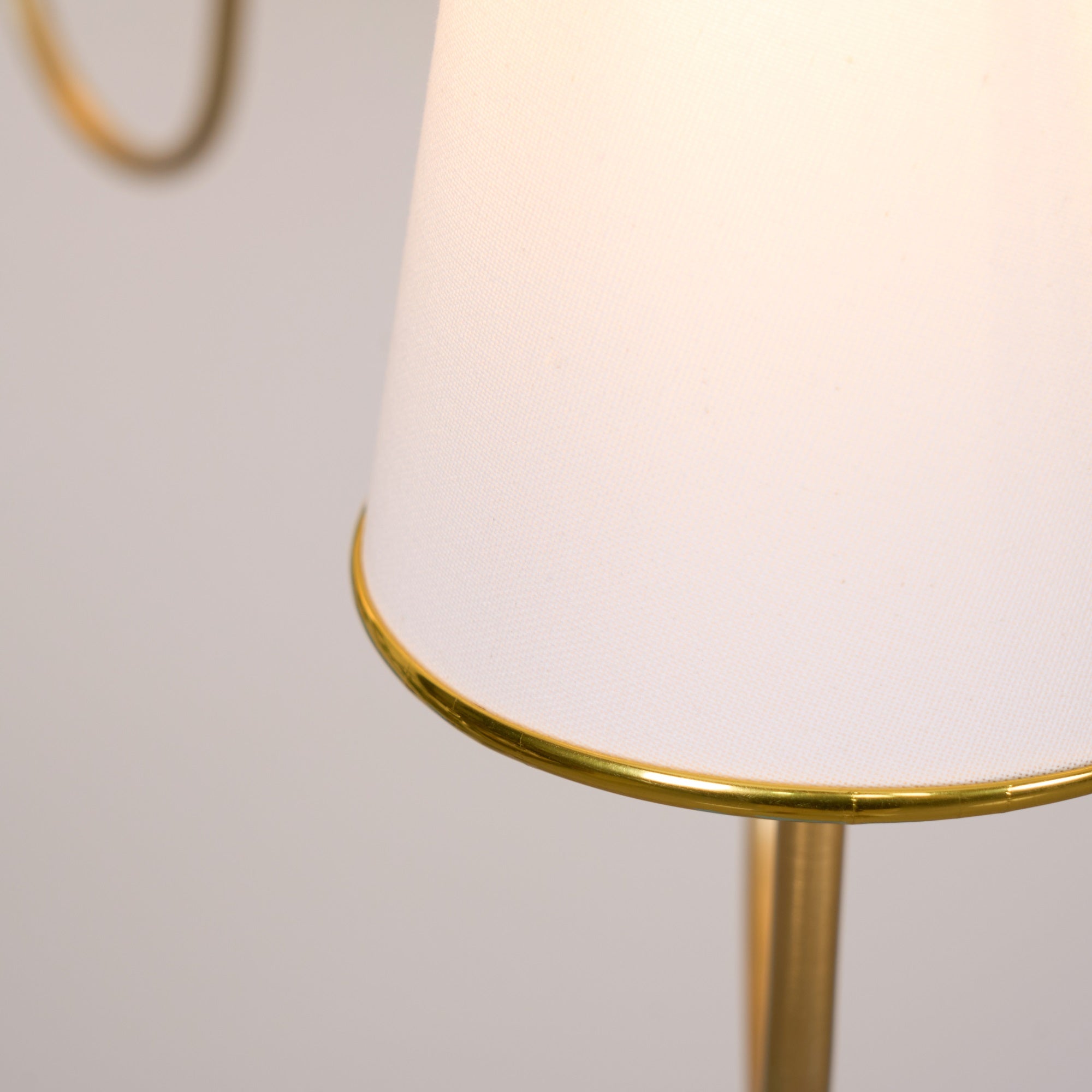 Elirora Elegance Vintage Brass Fabric Chandelier