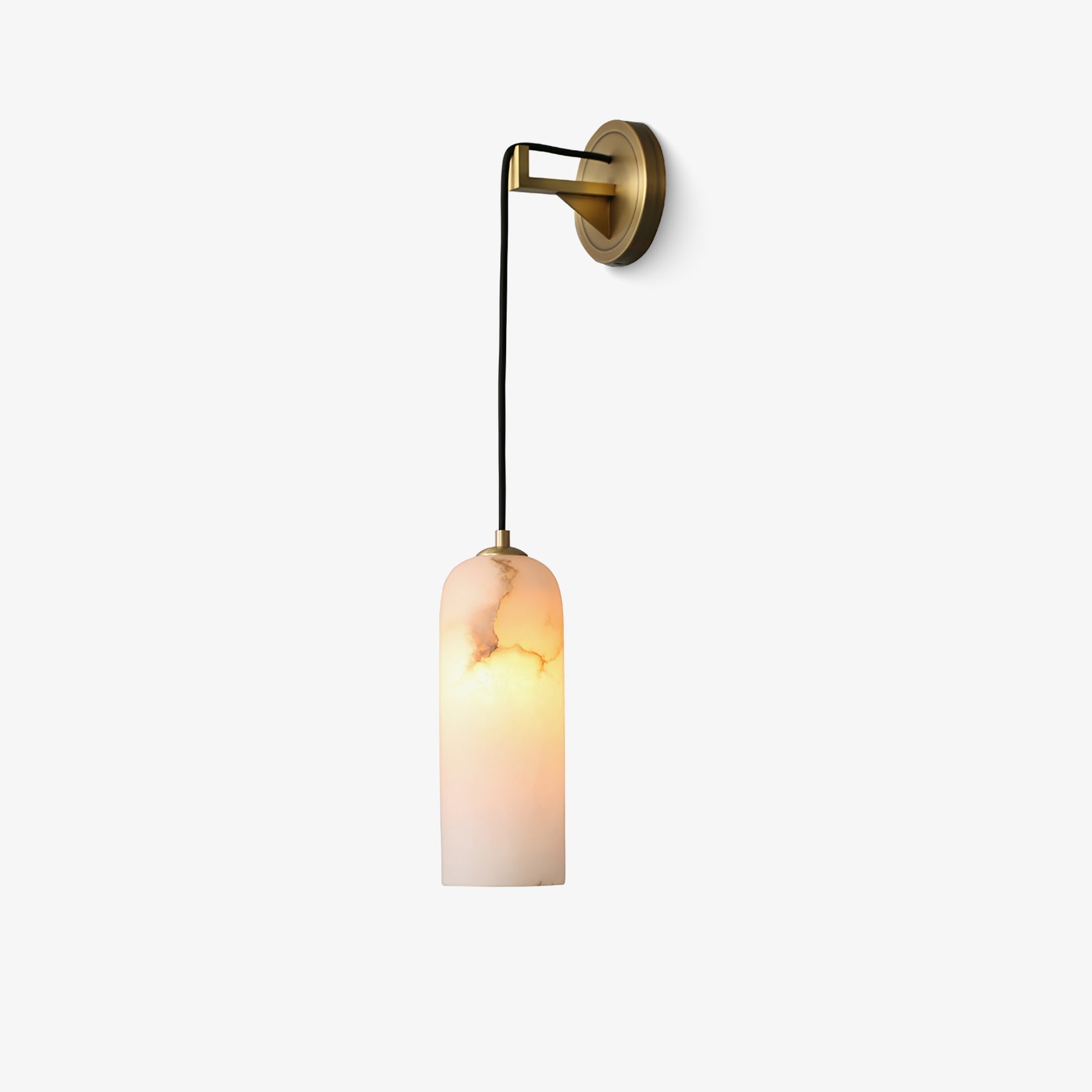 Vaelara Pendant Alabaster Wall Light - Neutral Decor