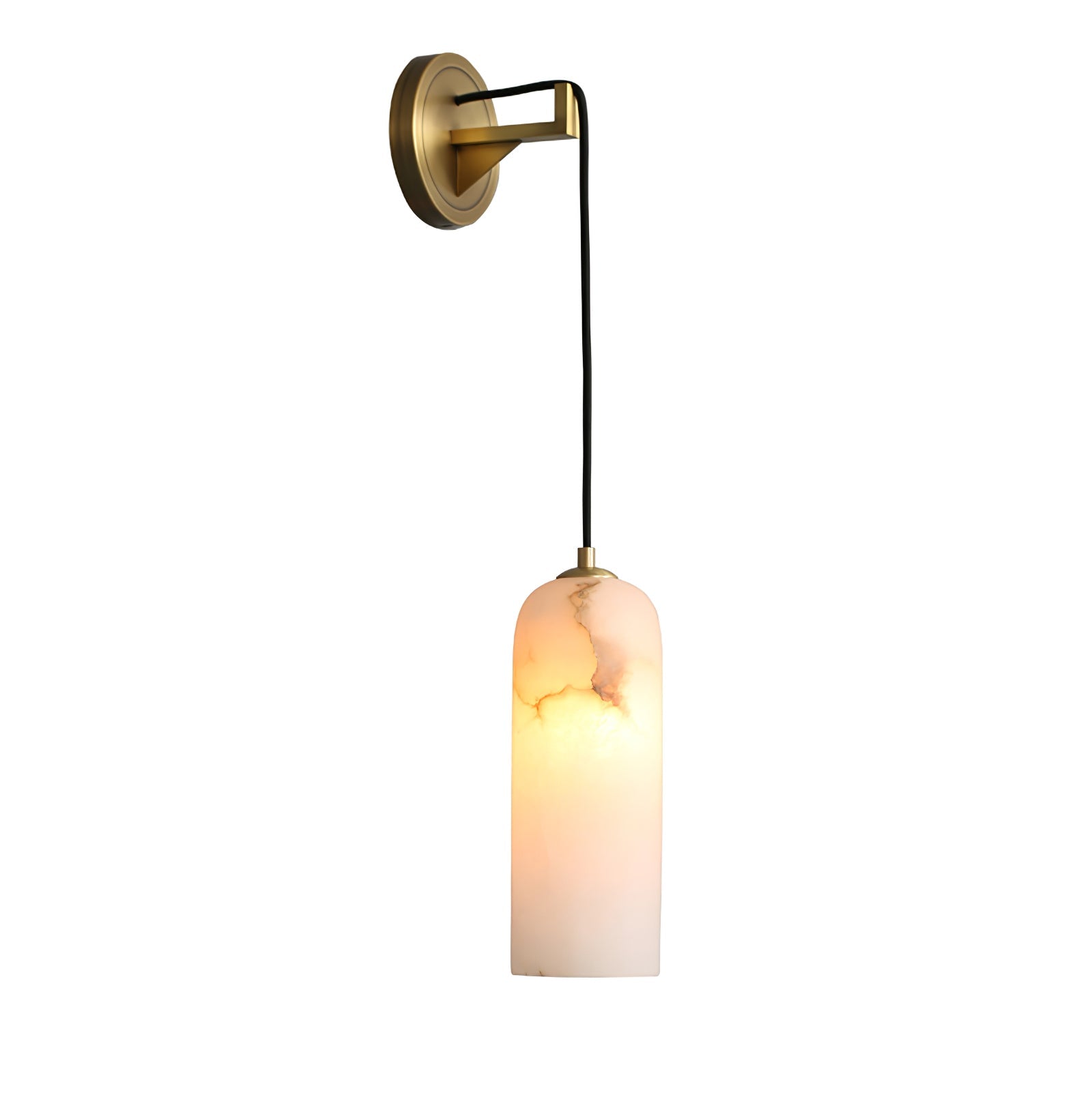 Vaelara Pendant Alabaster Wall Light - Neutral Decor