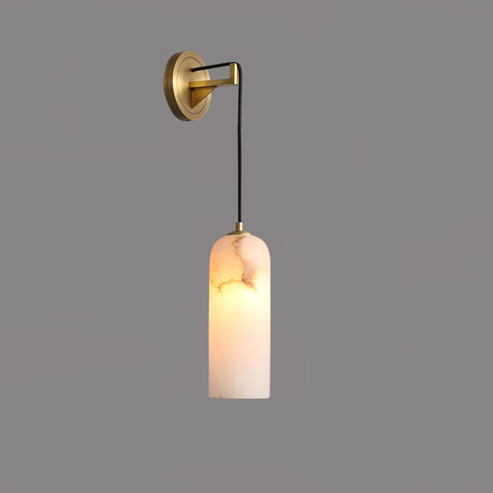 Vaelara Pendant Alabaster Wall Light - Neutral Decor