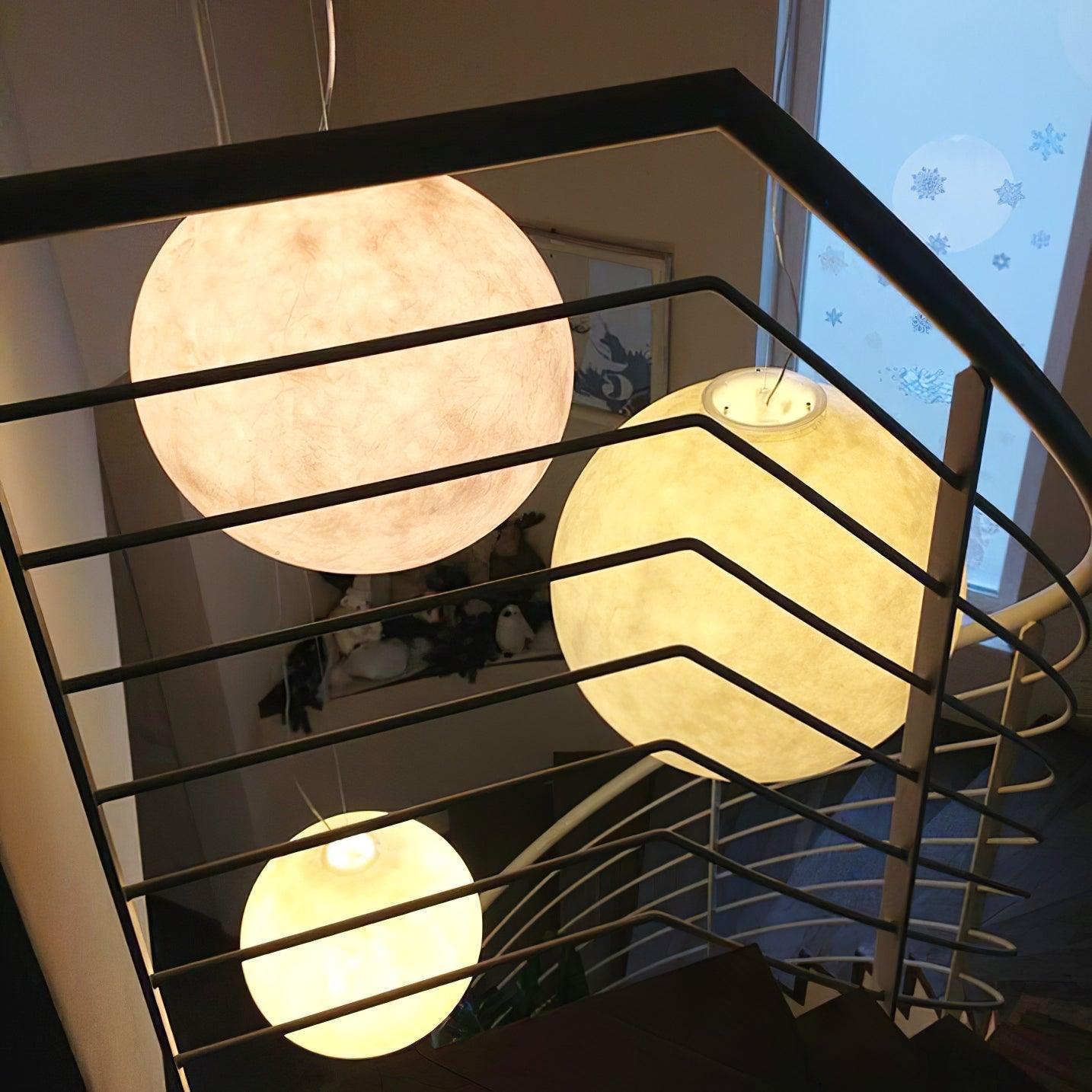Lunara Moon Pendant Lamp - Neutral Decor