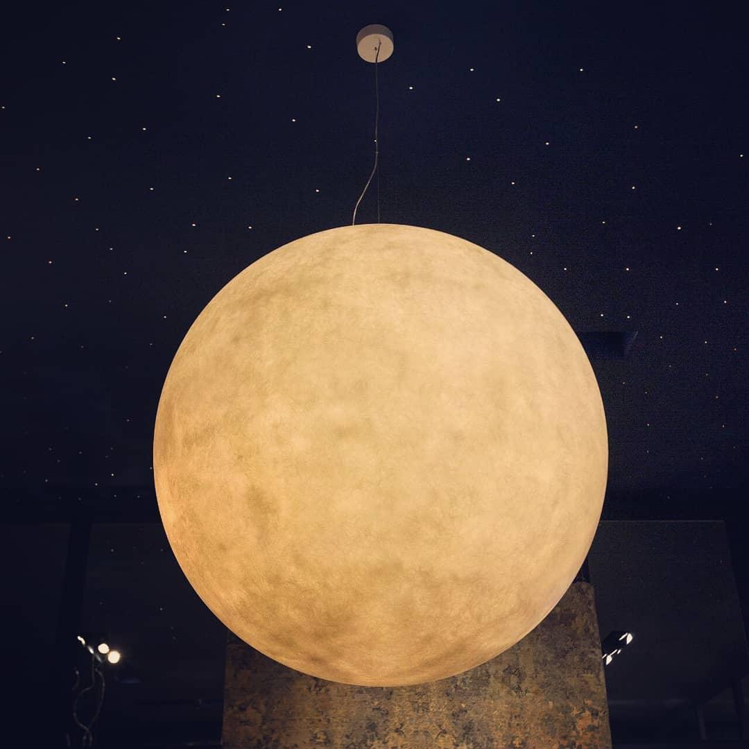 Lunara Moon Pendant Lamp - Neutral Decor