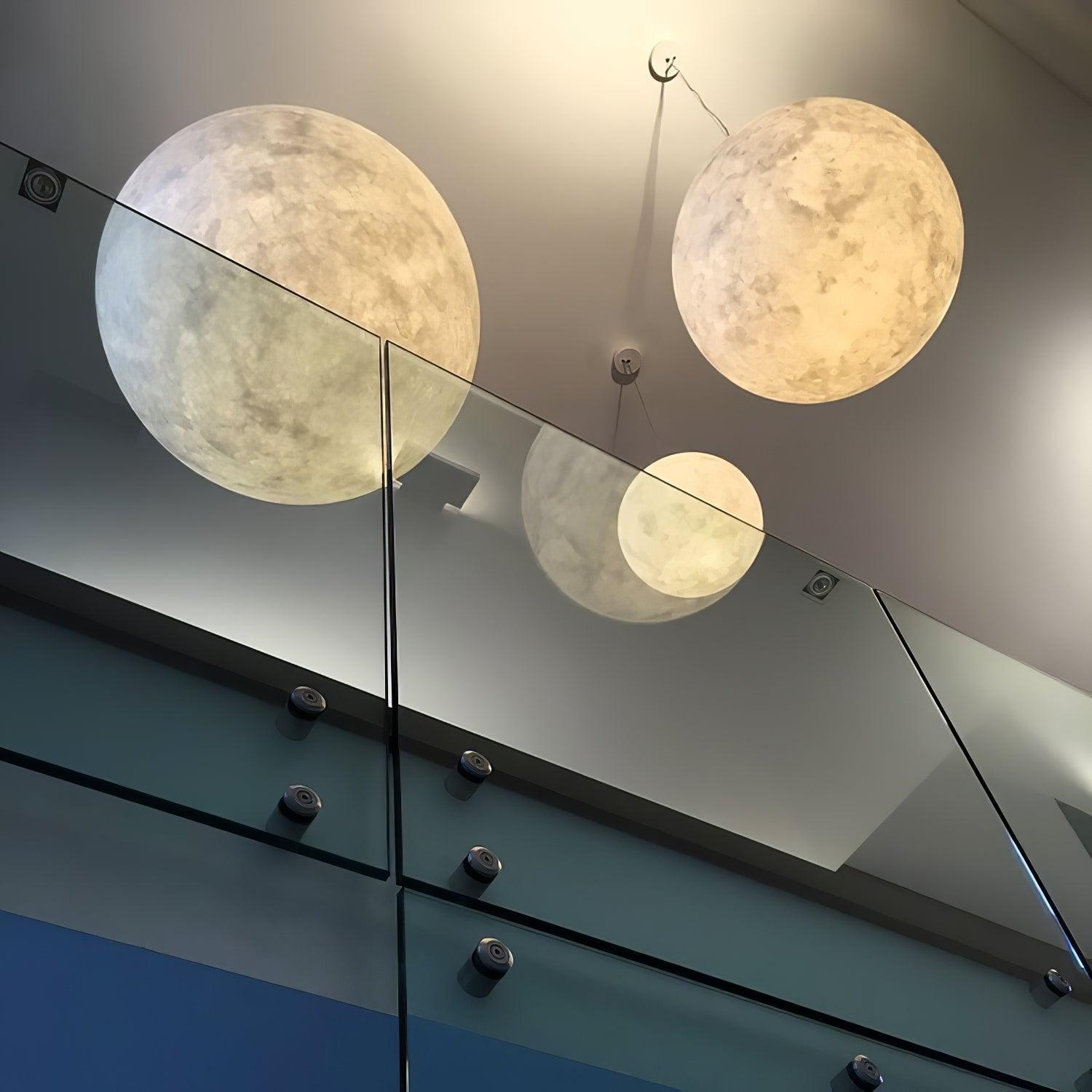 Lunara Moon Pendant Lamp - Neutral Decor