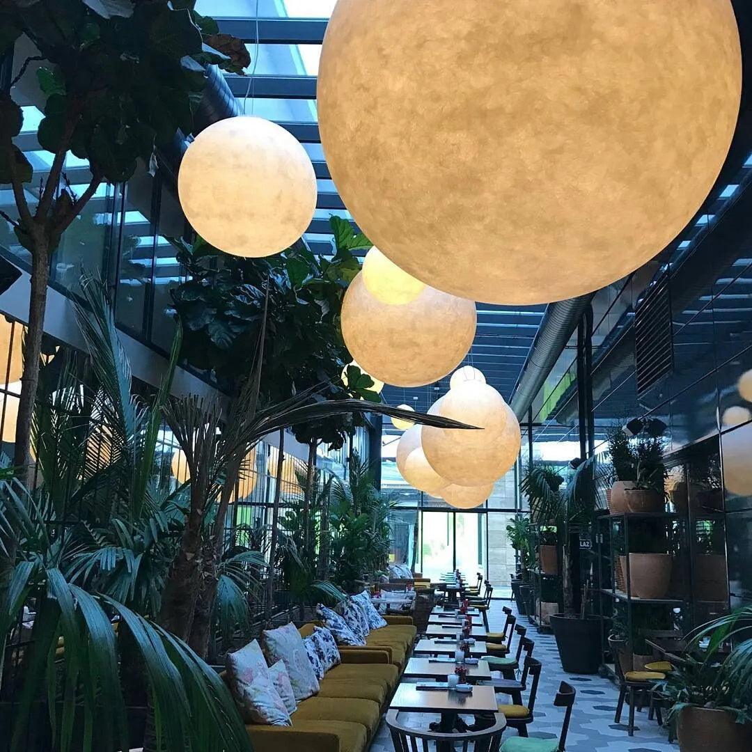 Lunara Moon Pendant Lamp - Neutral Decor