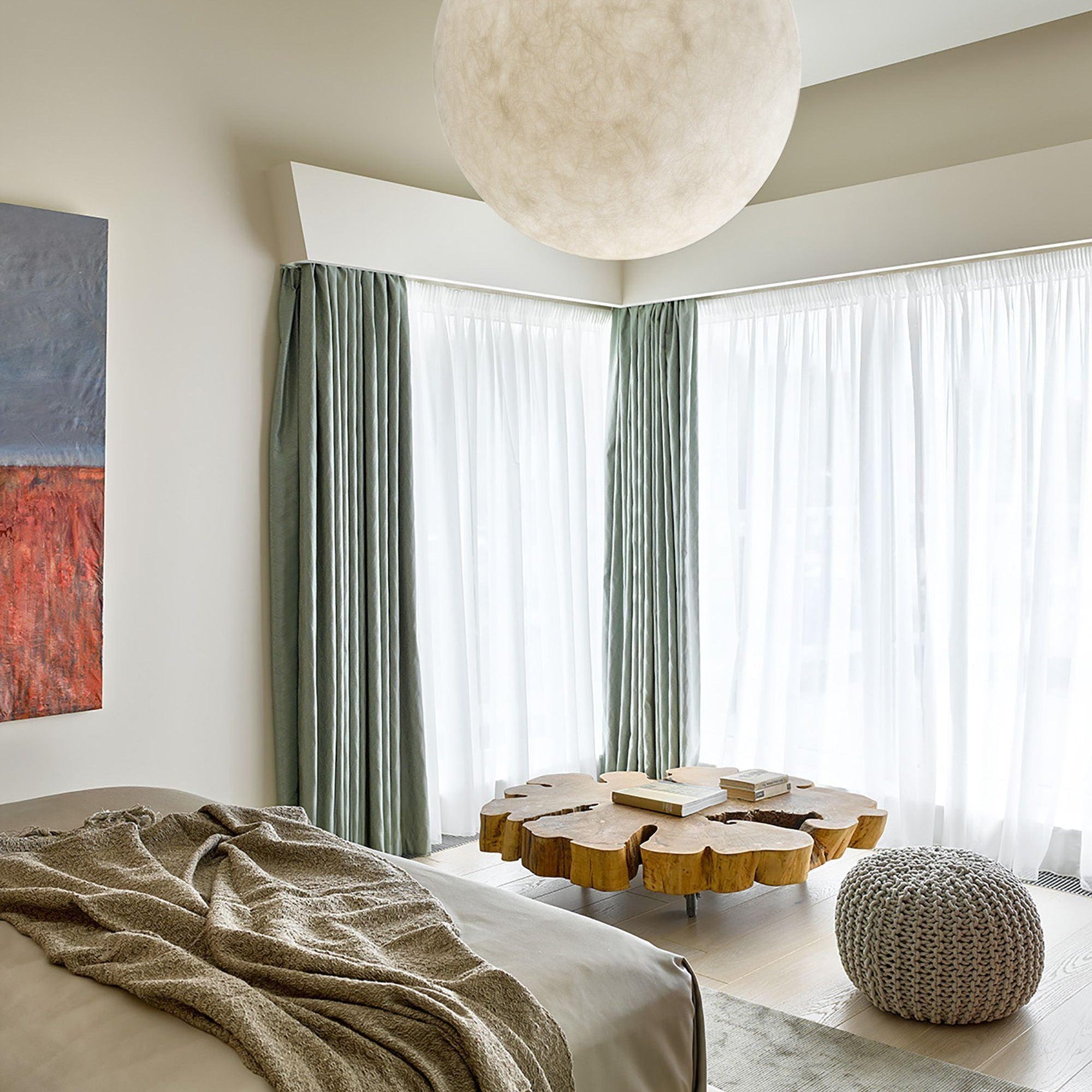 Lunara Moon Pendant Lamp - Neutral Decor