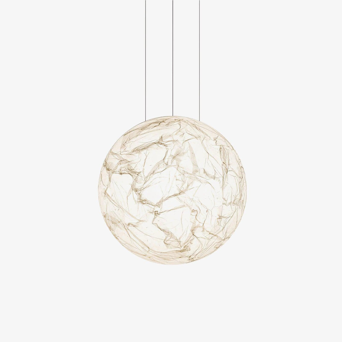 Globe Minimalist Silk Pendant Lamp