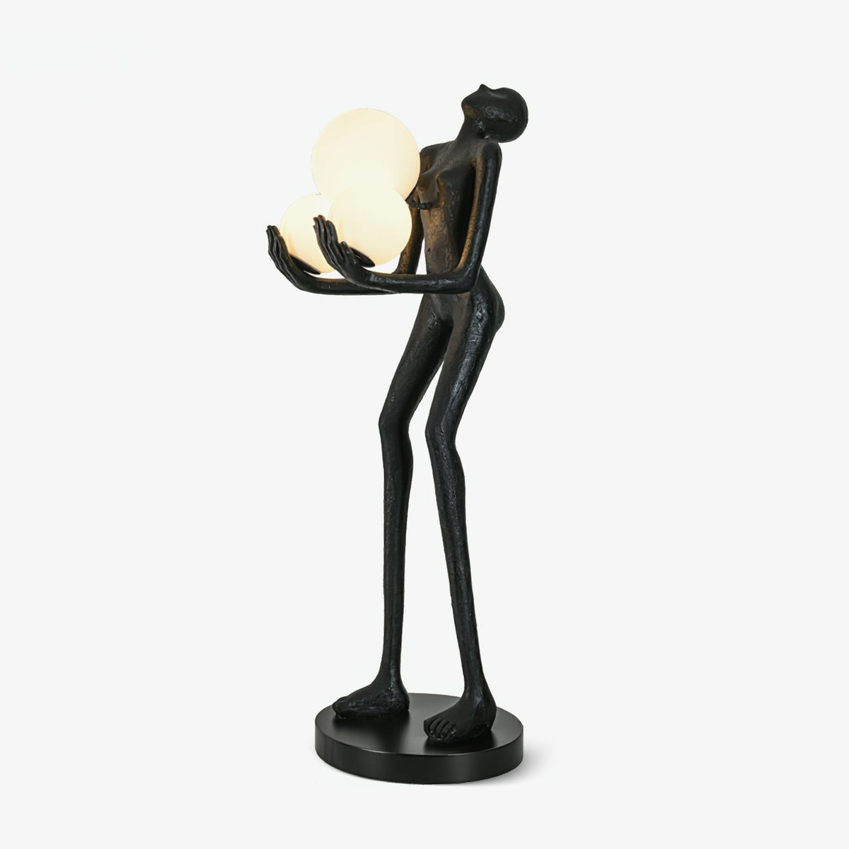 Erthearae Abstract Iron Floor Lamp