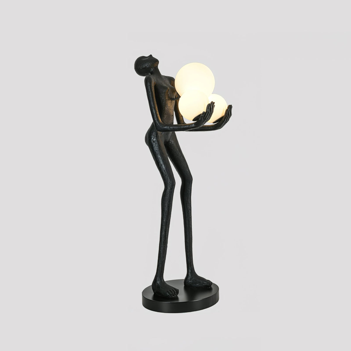 Erthearae Abstract Iron Floor Lamp