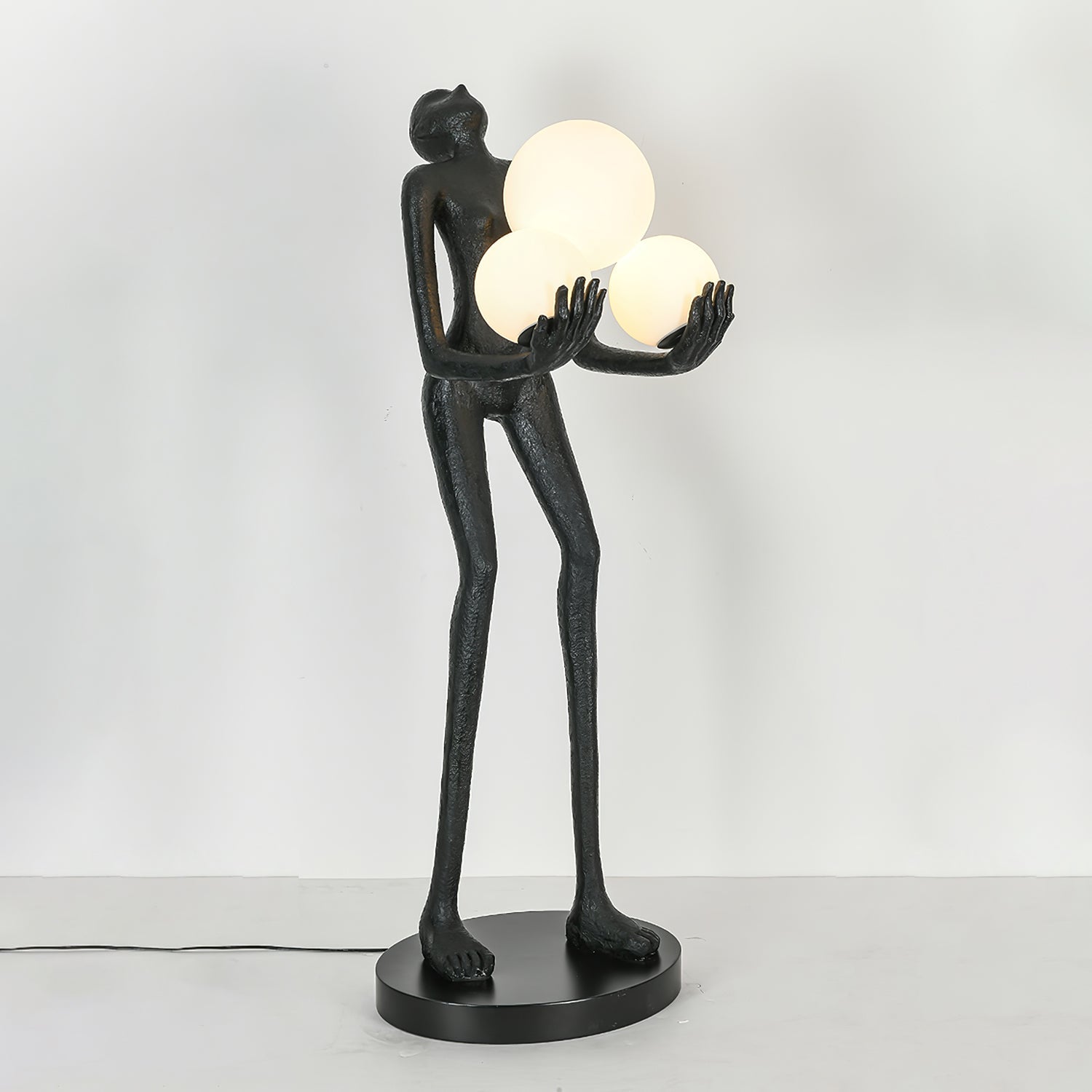 Erthearae Abstract Iron Floor Lamp