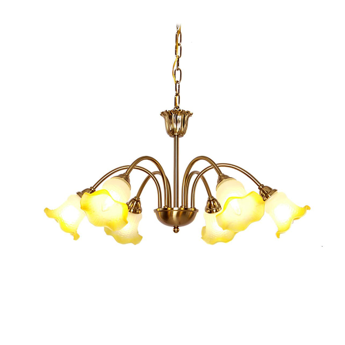 Diane Vintage Glass Chandelier
