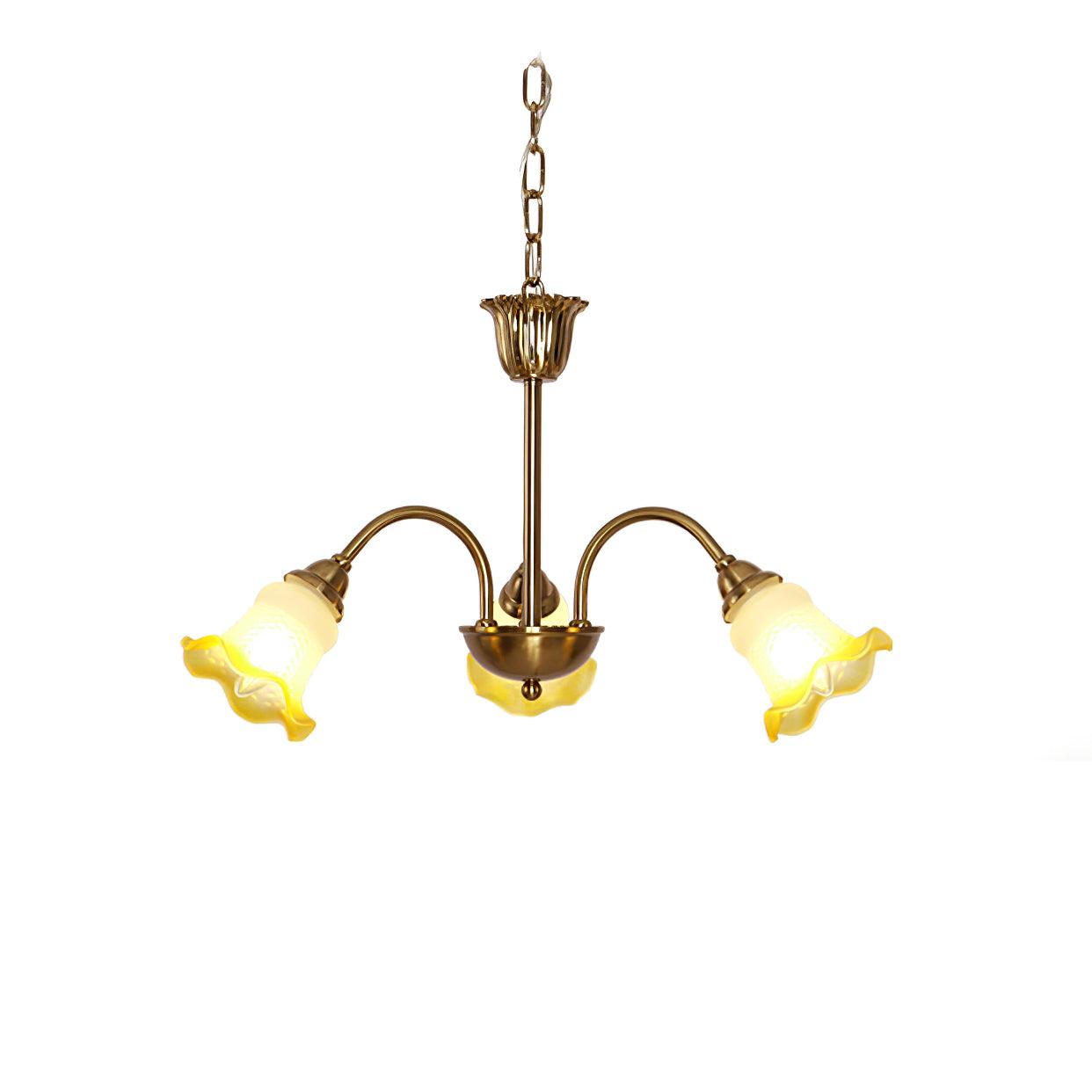 Diane Vintage Glass Chandelier
