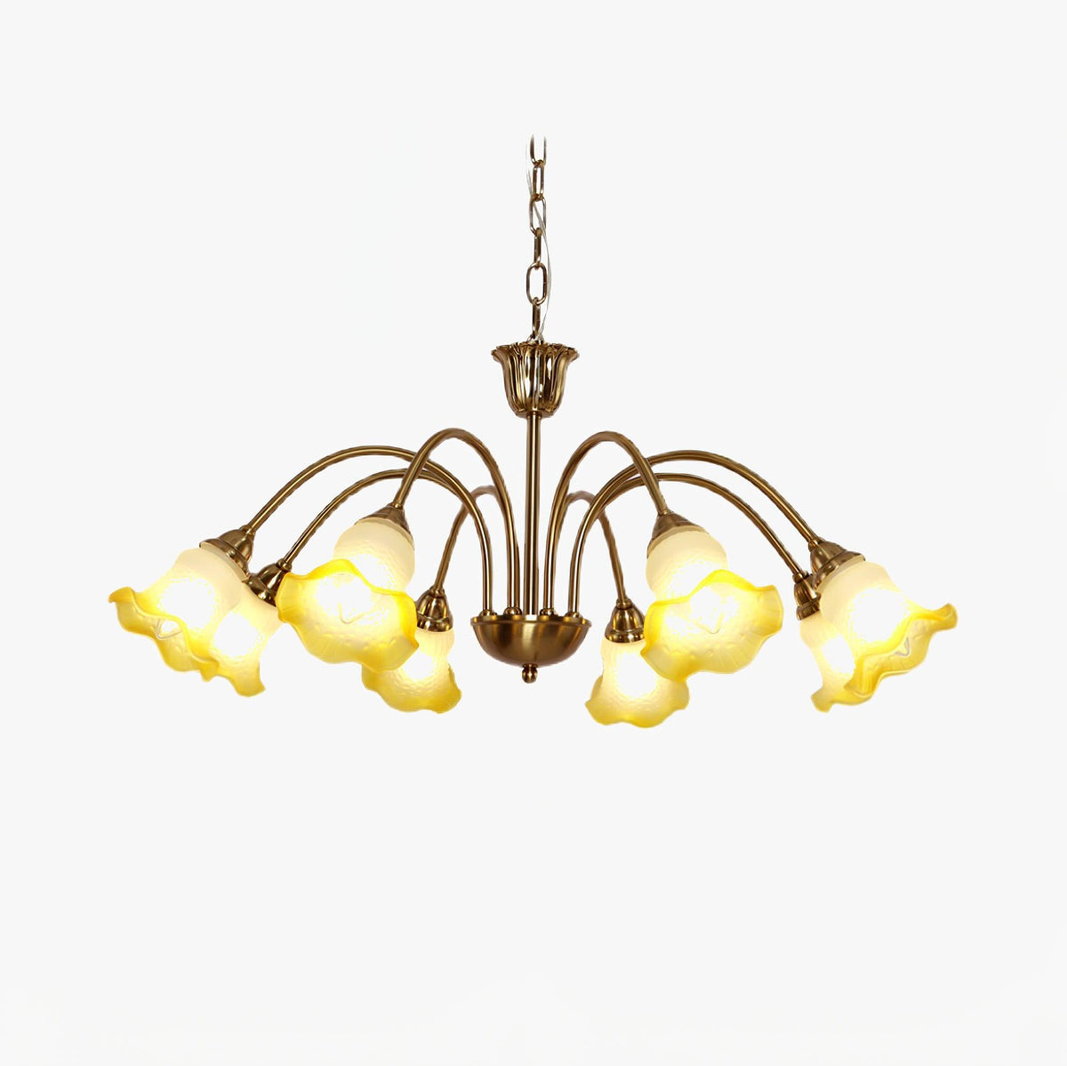 Diane Vintage Glass Chandelier