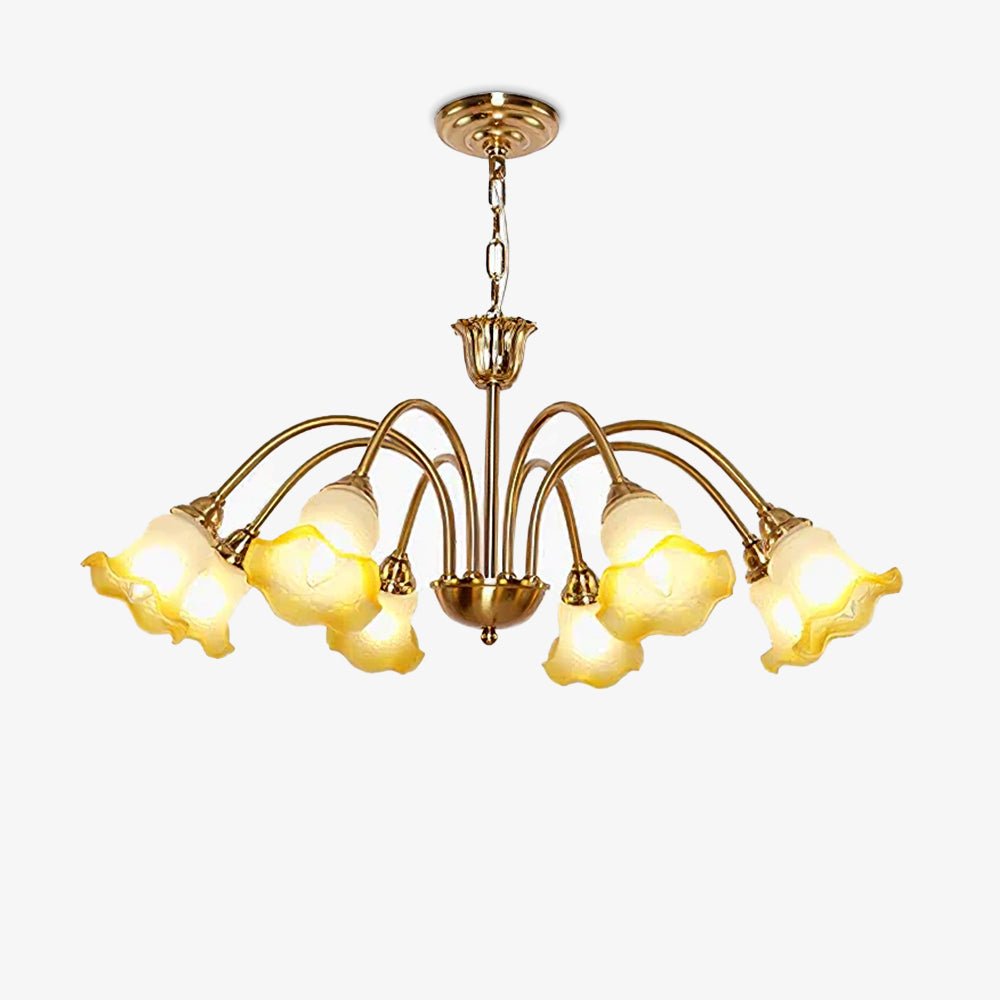 Diane Vintage Glass Chandelier