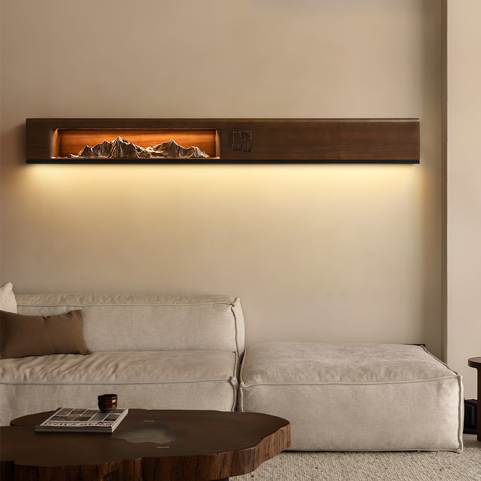 Matthew Modern Wood Wall Light
