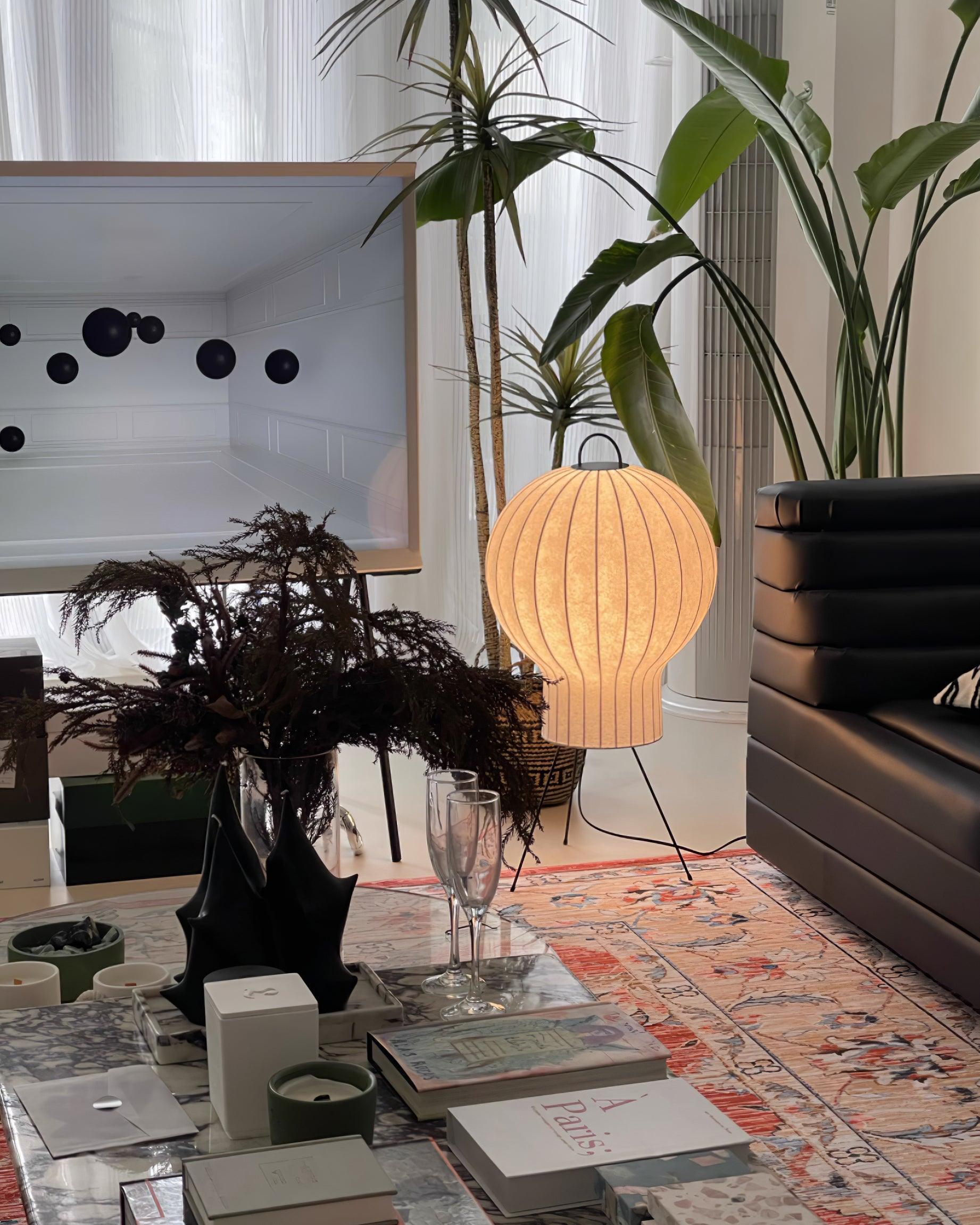 Balloon Minimalist Silk Floor lamp