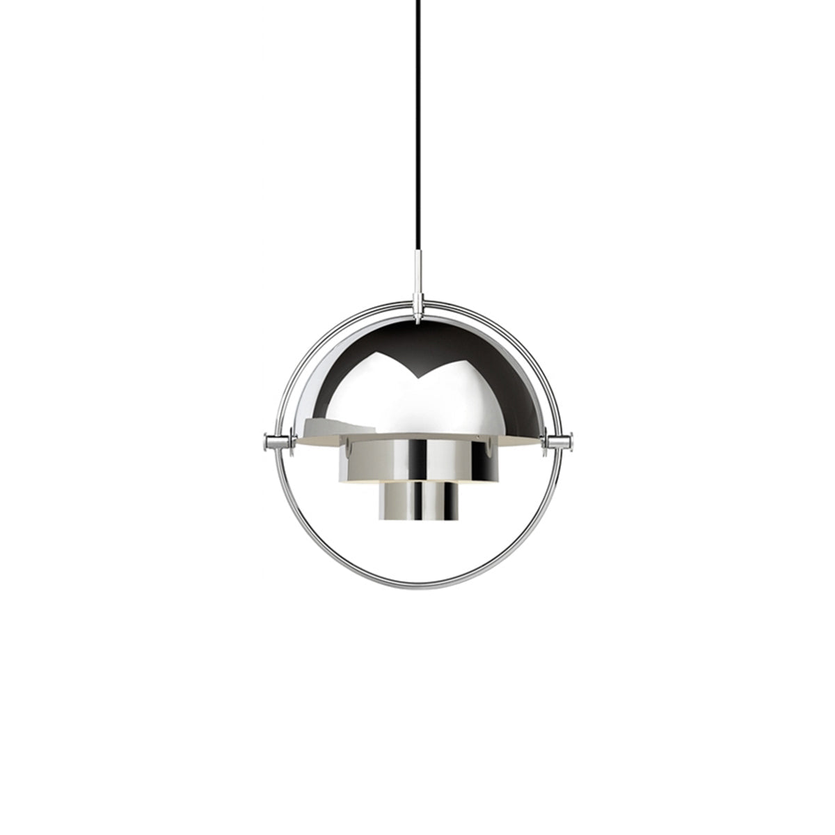 Miruaine Pendant Lamp Deformed Ball Golden