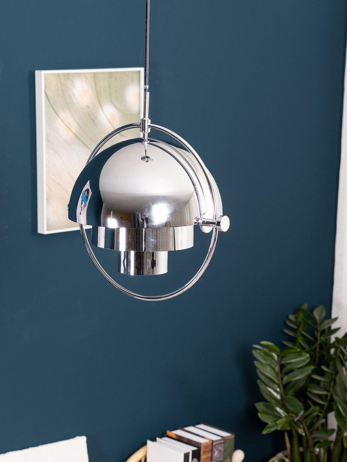 Miruaine Pendant Lamp Deformed Ball Golden