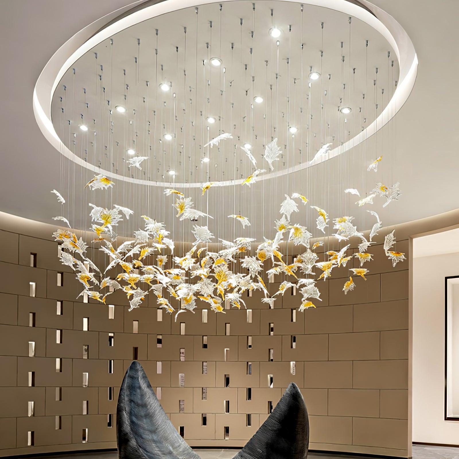 Maple Canopy Crystal Chandelier